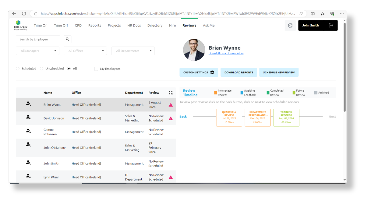 Performance Management
